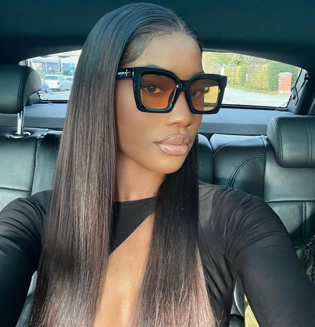 4x4 Straight Lace Closure Wig