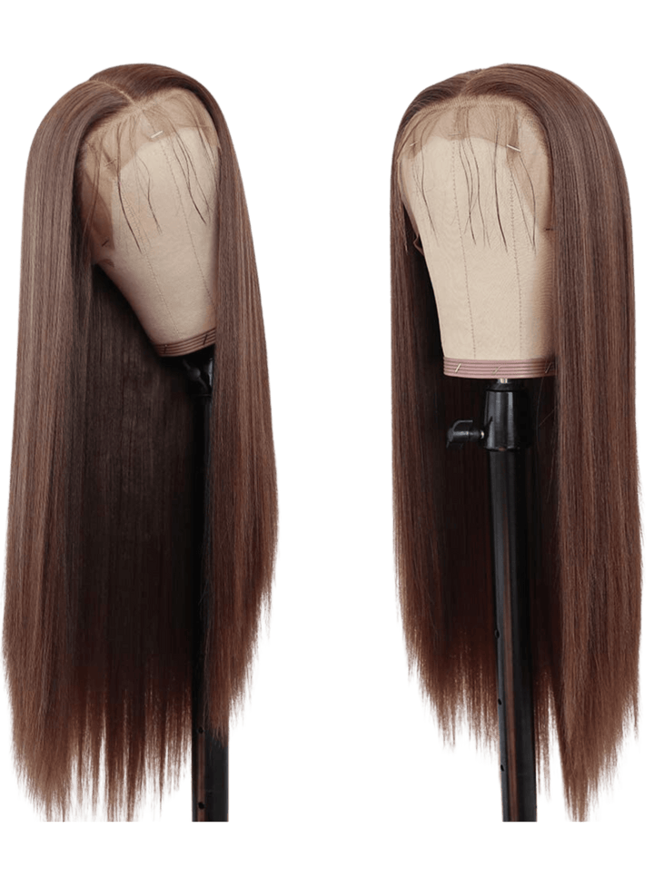 Chocolate Brown Wig | Straight | Chocolate Brown